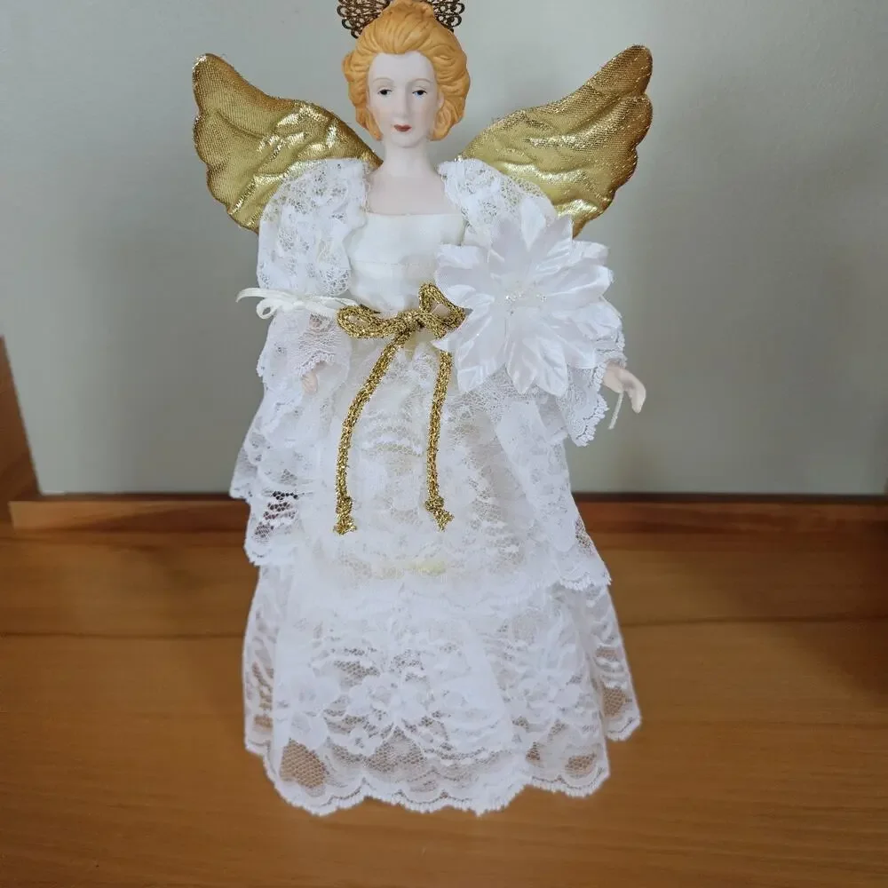 VTG Angel Christmas Tree Topper 10